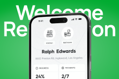 Welcome Renovation • Homeowner App